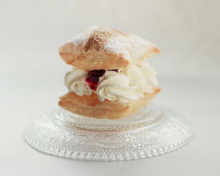 Bavarian Custard Slice