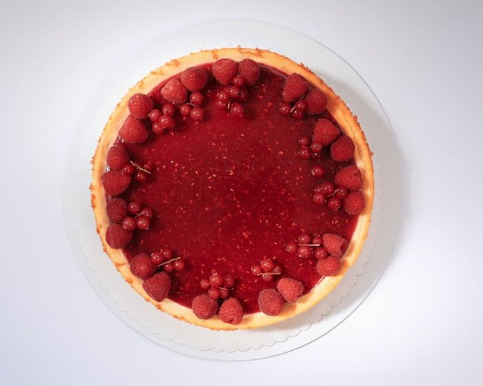 Cheesecake vanilkovo-malinový