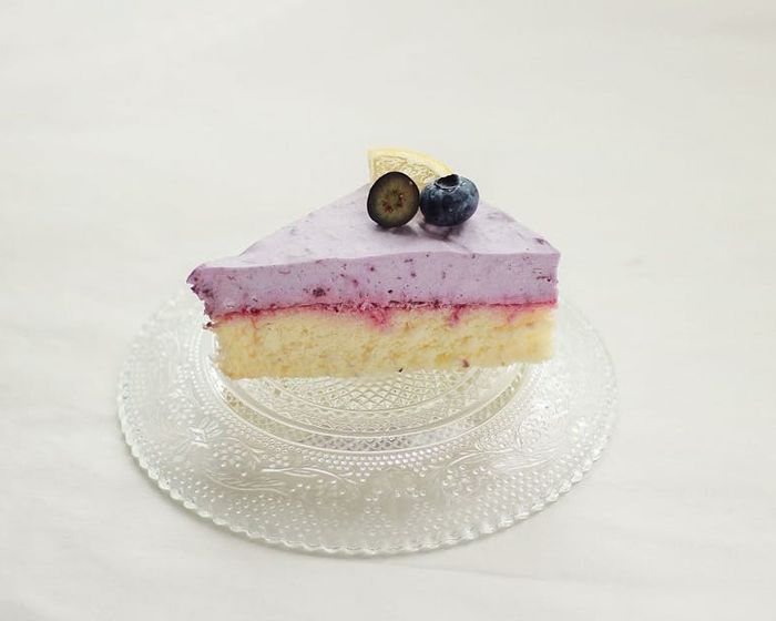 Blueberry and Lemon Slice