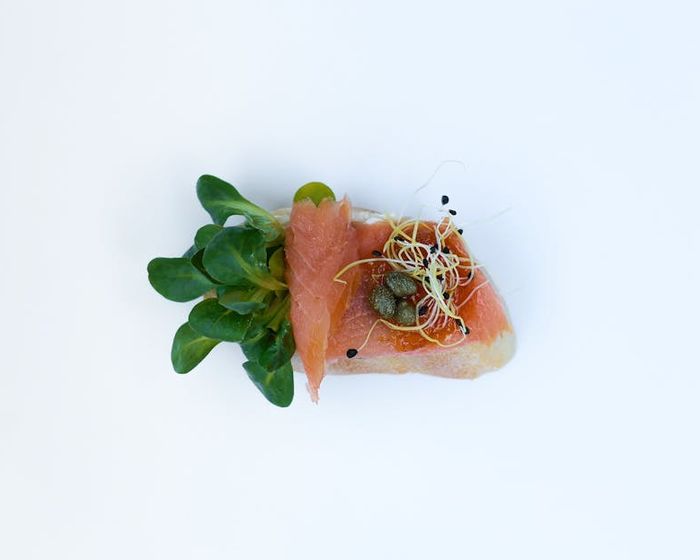 Smoked Salmon Canapé