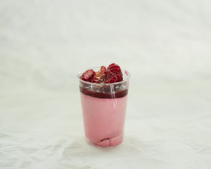 Raspberry Mousse Cup