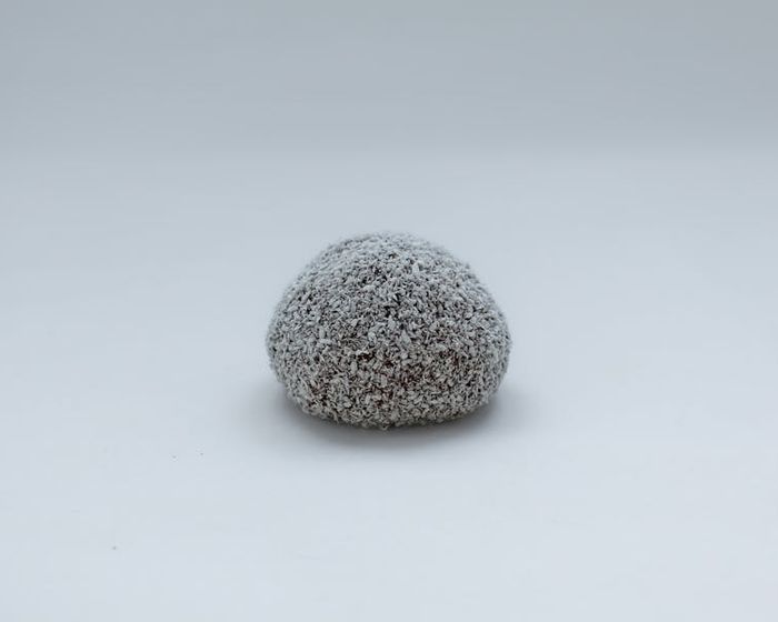 Rum and Coconut Balls with Sour Cherry