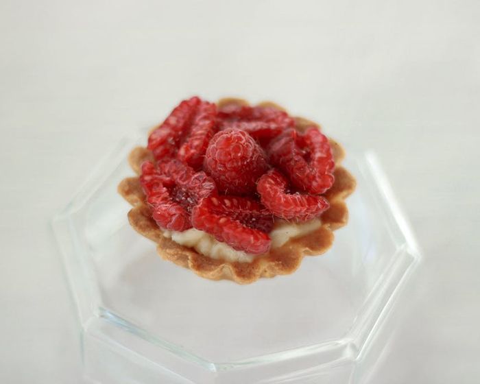 Coconut and Raspberry Tartlet (Vegan)